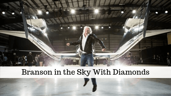 Richard Branson of Virgin Galactic